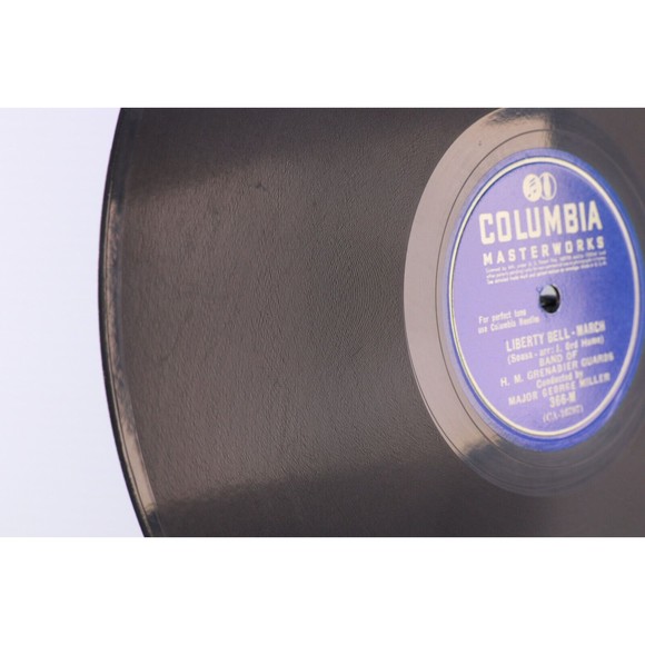 H.M. Grenadier Guards - Anchors Aweigh/Liberty Bell 1939 10" 78rpm Record 366-M - Picture 16 of 16